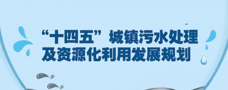 重磅 | “十四五”城鎮(zhèn)污水處理及資源化利用發(fā)展規(guī)劃！